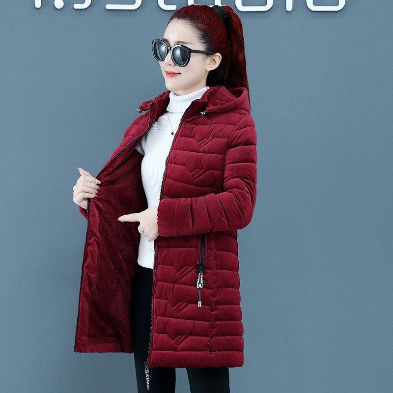 Women's Trench Coats Parka Coat Cotton Gold Velvet Womens Jacket Long Outwear Hooded Warm Winter OuterweWomen's, Black
Women's Trench Coats Parka Coat Cotton Gold Velvet Womens Jacket Long Outwear Hooded Warm Winter OuterweWomen's, Black
