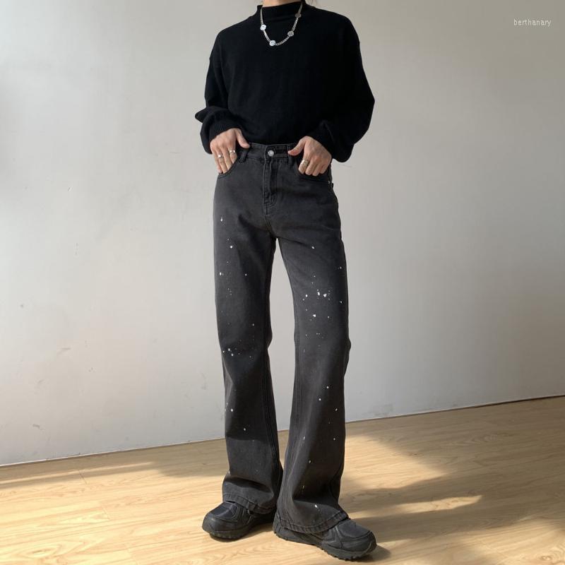 Men' Jeans Men Paint Broken Hem Small Bootcut Casual Denim Pant Male Streetwear Vintage Fashion Loose TrousersMen' Bert22, 145
Men' Jeans Men Paint Broken Hem Small Bootcut Casual Denim Pant Male Streetwear Vintage Fashion Loose TrousersMen' Bert22, 145