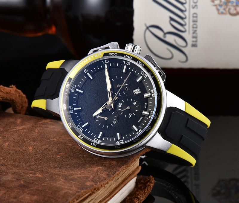 Fashion Men Watches 6 Pins Sport Quartz Watch Man Luxury Brand Wristwatches Chronograph Waterproof Casual Clock Relogio Masculino
Fashion Men Watches 6 Pins Sport Quartz Watch Man Luxury Brand Wristwatches Chronograph Waterproof Casual Clock Relogio Masculino