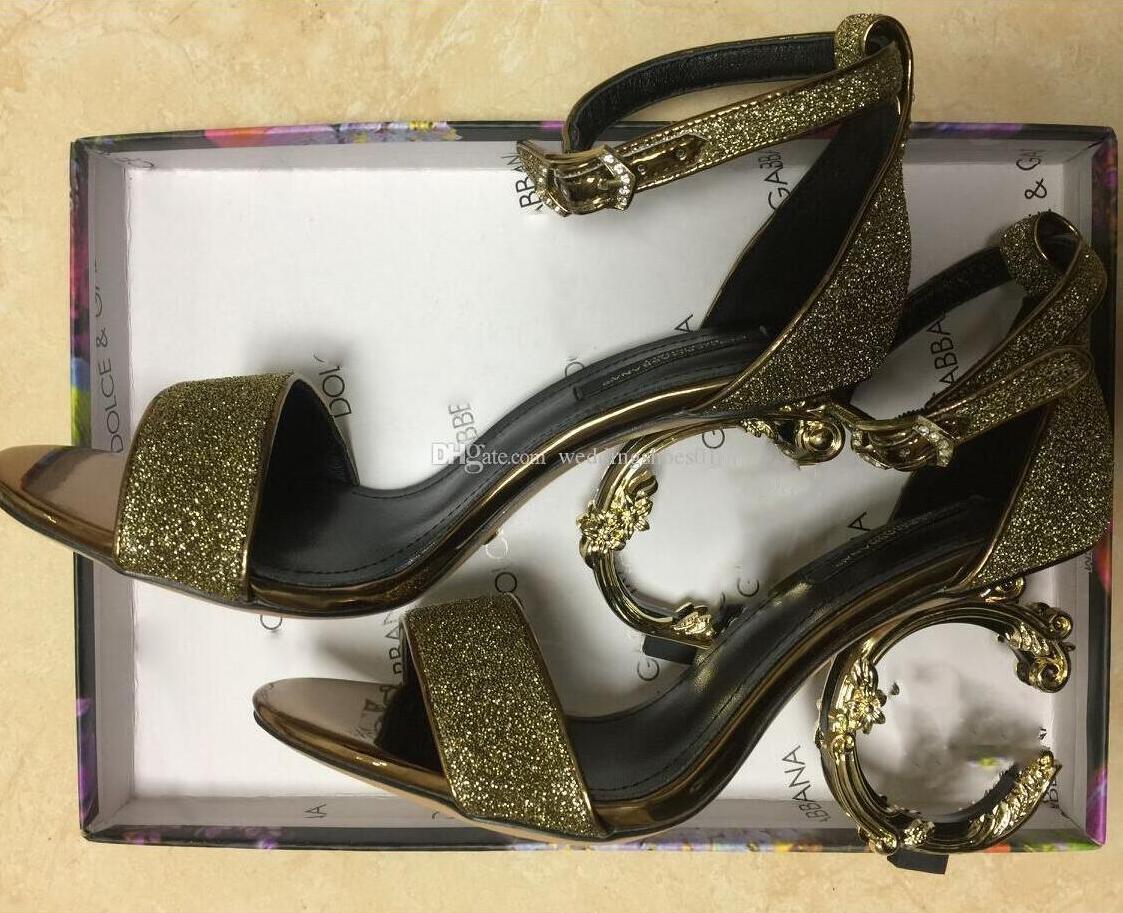 With Box High Heels Sandals for woman, Genuine Leather shoes Dressing Pumps with D Baroque & G Sculpted Heel shoe Christmas Handbag Factory_footwear Size 34-42, Silver
With Box High Heels Sandals for woman, Genuine Leather shoes Dressing Pumps with D Baroque & G Sculpted Heel shoe Christmas Handbag Factory_footwear Size 34-42, Silver