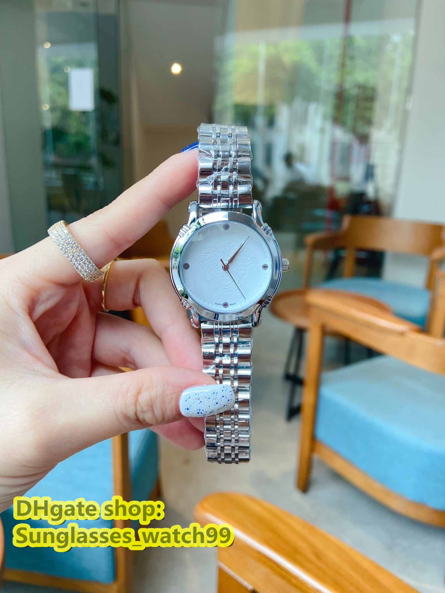 ADITA 00023 VS Double Sunburst Dial watch for womens Stainless steel Ladies Vintage Fashion 34mm Quartz watches and Automatic Diving watchs Waterproof Design, Contact me
ADITA 00023 VS Double Sunburst Dial watch for womens Stainless steel Ladies Vintage Fashion 34mm Quartz watches and Automatic Diving watchs Waterproof Design, Contact me