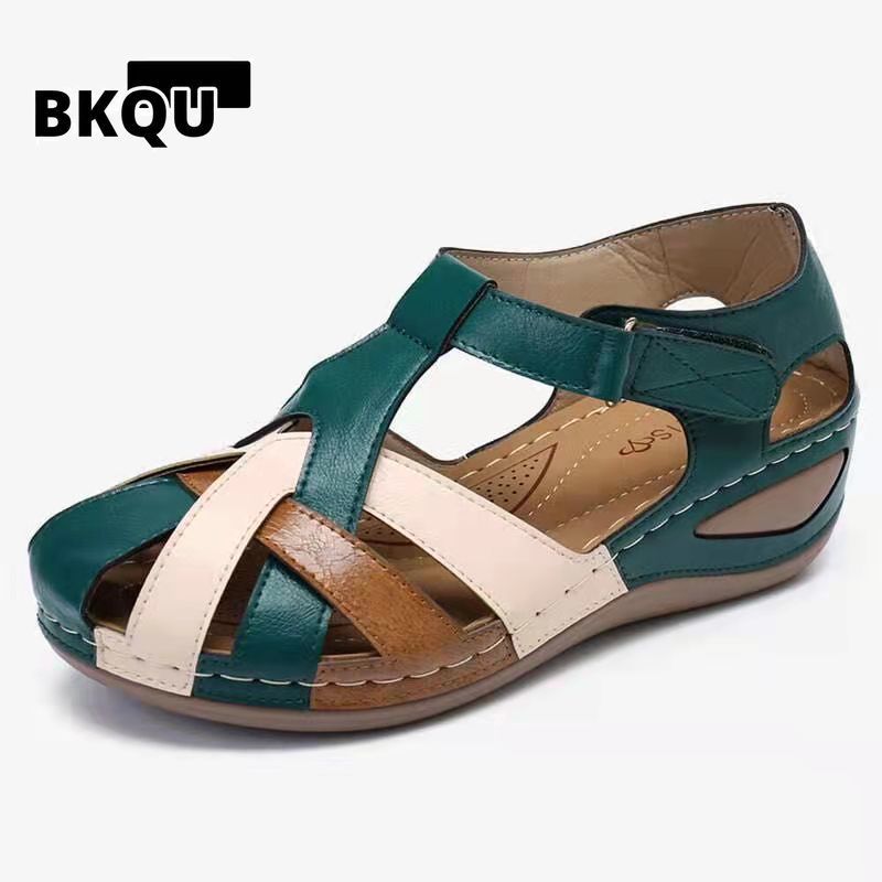 Fashion Women Sandals Waterproo Sli On Round Female Slippers Casual Comfortable Outdoor Sunmmer Plus Size women shoes 220418