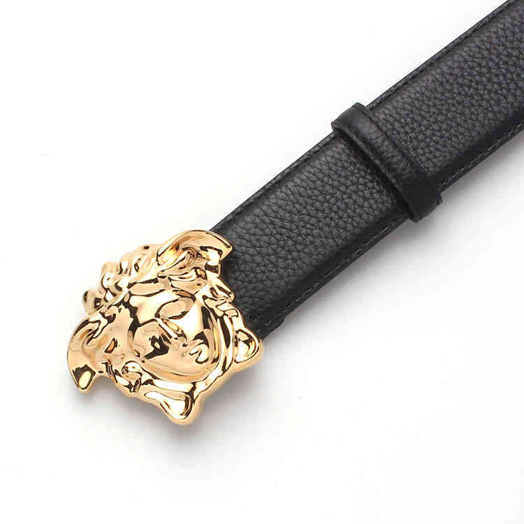Light luxury Ver men's belt beauty head pure cowhide hairdresser Medusa trouser damp leatherxwl, Black
Light luxury Ver men's belt beauty head pure cowhide hairdresser Medusa trouser damp leatherxwl, Black