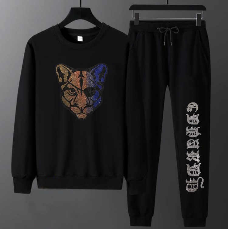 Sweat Suit New Winter Men's Clothing Men Sets 2 Pieces Hoodie Set Fleece Sweatpant Men Tracksuit Outfit, As show
Sweat Suit New Winter Men's Clothing Men Sets 2 Pieces Hoodie Set Fleece Sweatpant Men Tracksuit Outfit, As show