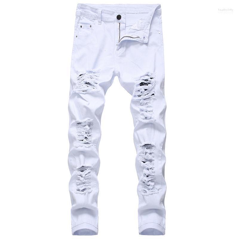 Men's Jeans Mens Straight Hole Ripped Distressed Denim Trousers Men Fashion Casual Designer Brand White Black Red Cotton Pants Heat22, 499black
Men's Jeans Mens Straight Hole Ripped Distressed Denim Trousers Men Fashion Casual Designer Brand White Black Red Cotton Pants Heat22, 499black