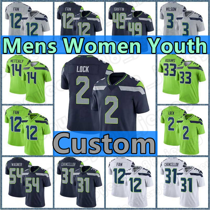 Custom 2 Drew Lock Mens 14 DK Metcalf Football 33 Jamal Adams Jersey 12 Fan Bobby Wagner Tyler Lockett Steve Largent Seahawkes Chris Carson Seattles Shaquem Griffin, Custom men (h y)
Custom 2 Drew Lock Mens 14 DK Metcalf Football 33 Jamal Adams Jersey 12 Fan Bobby Wagner Tyler Lockett Steve Largent Seahawkes Chris Carson Seattles Shaquem Griffin, Custom men (h y)