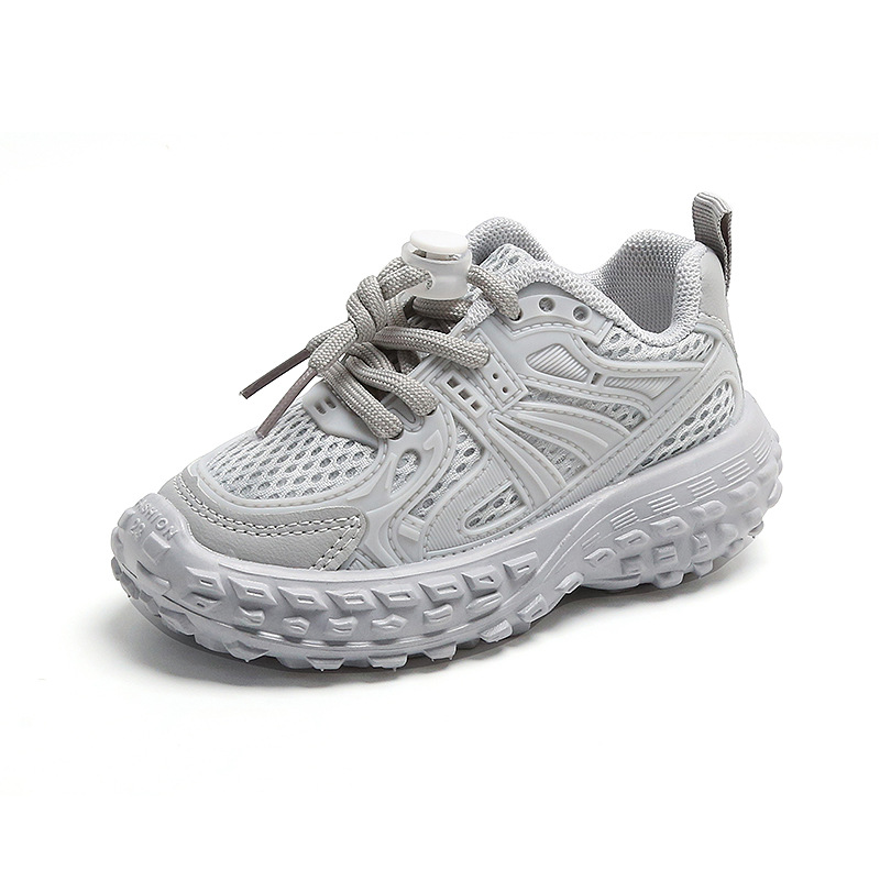 Children's sports shoes 2022 spring and autumn new boys' old shoes girls white soft-soled baby shoes
