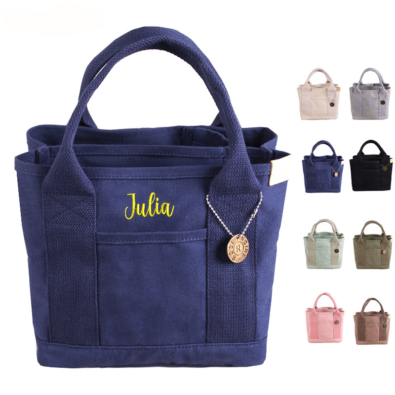 Personalized Name Canvas Handbag Simplicity Women&#39s Tote Bag Portable for Outdoor Custom Embroidery, White
Personalized Name Canvas Handbag Simplicity Women&#39s Tote Bag Portable for Outdoor Custom Embroidery, White