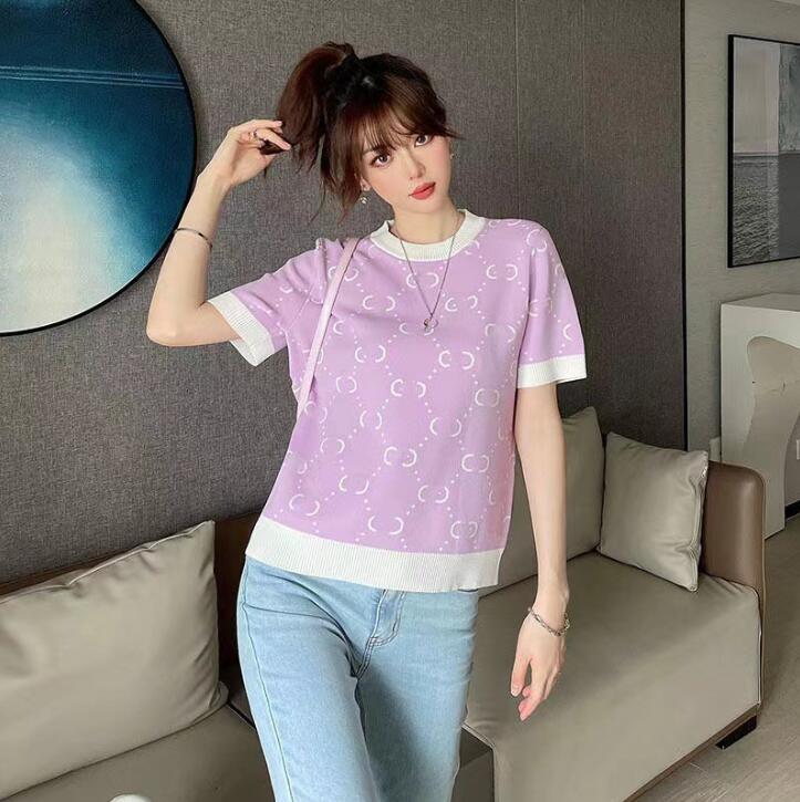 2022 Summer Fall Designer Women' knits wear G letter 4 colors High-end Luxury comfortable round neck cashmere -XL, Green
2022 Summer Fall Designer Women' knits wear G letter 4 colors High-end Luxury comfortable round neck cashmere -XL, Green
