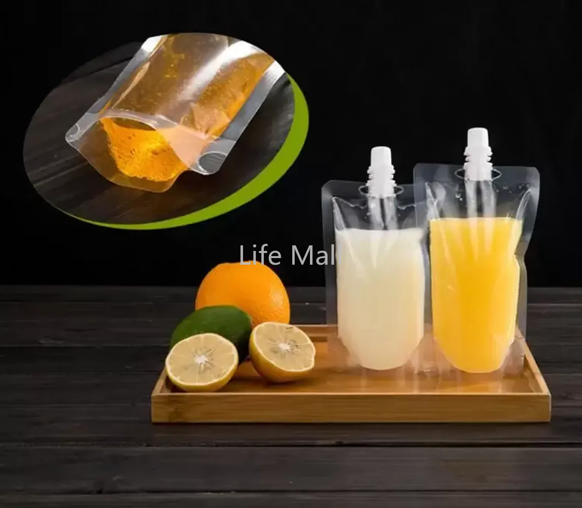 17OZ Stand-up Plastic Drink Packaging Bag Spout Pouch for Beverage Liquid Juice Milk Coffee 200-500ml Fast Delivery DD, As pic
17OZ Stand-up Plastic Drink Packaging Bag Spout Pouch for Beverage Liquid Juice Milk Coffee 200-500ml Fast Delivery DD, As pic