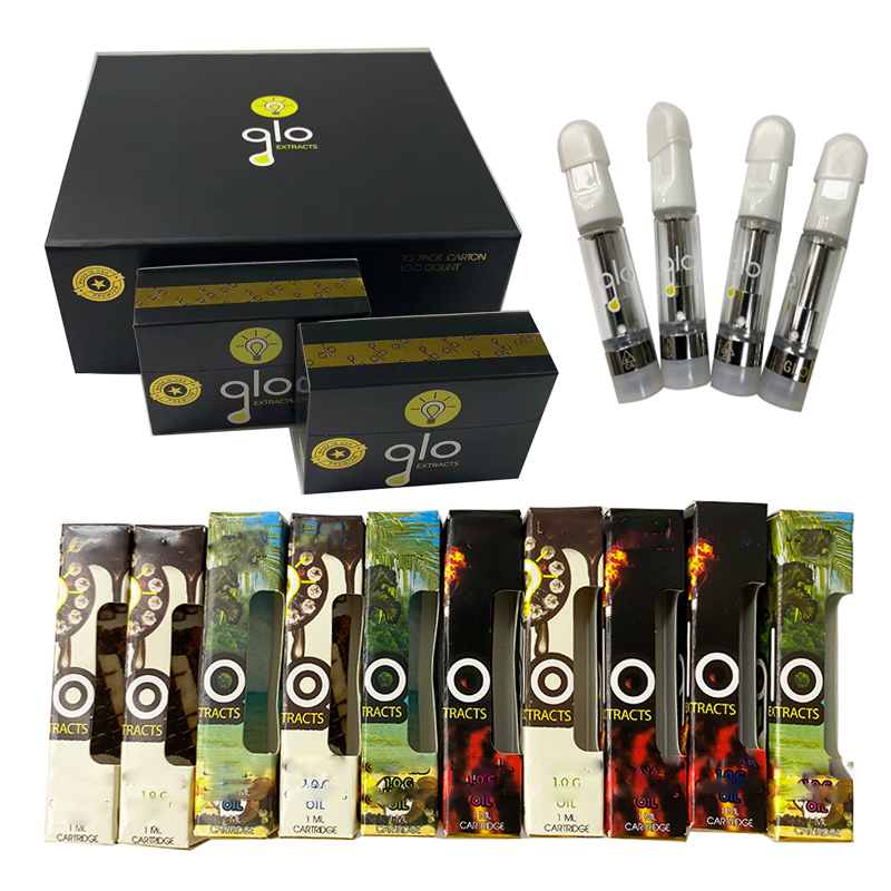 GLO Extracts Vape Cart Atomizers 1 ML 0.8ml Empty Vape Cartridges Ceramic Coi Cartridge
GLO Extracts Vape Cart Atomizers 1 ML 0.8ml Empty Vape Cartridges Ceramic Coi Cartridge