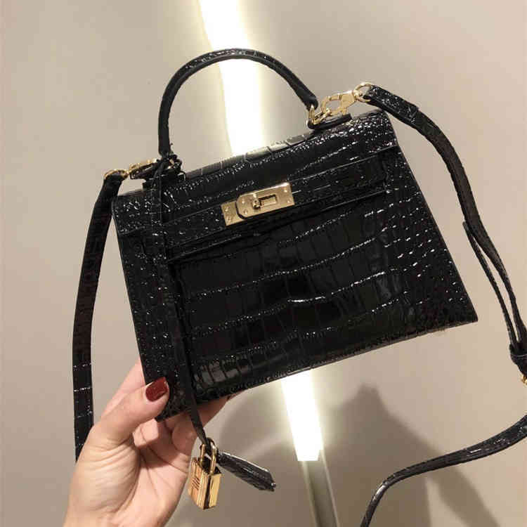 Generation Women Second Designer Herme Kelys Crocodile Mini Small Square Bag Mini Portable Single Shoulder Messenger Bag Fashionable and Simple cz, White
Generation Women Second Designer Herme Kelys Crocodile Mini Small Square Bag Mini Portable Single Shoulder Messenger Bag Fashionable and Simple cz, White