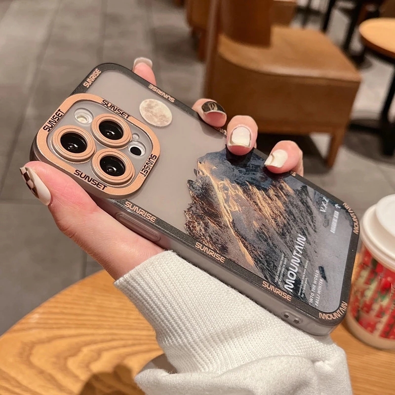 Retro Sunset Clouds Snow Mountain Cases For iPhone 14 13 Pro 11 12Pro Max XR XS Max 7 8 Plus X Lens Protection Shockproof Soft Cover
Retro Sunset Clouds Snow Mountain Cases For iPhone 14 13 Pro 11 12Pro Max XR XS Max 7 8 Plus X Lens Protection Shockproof Soft Cover