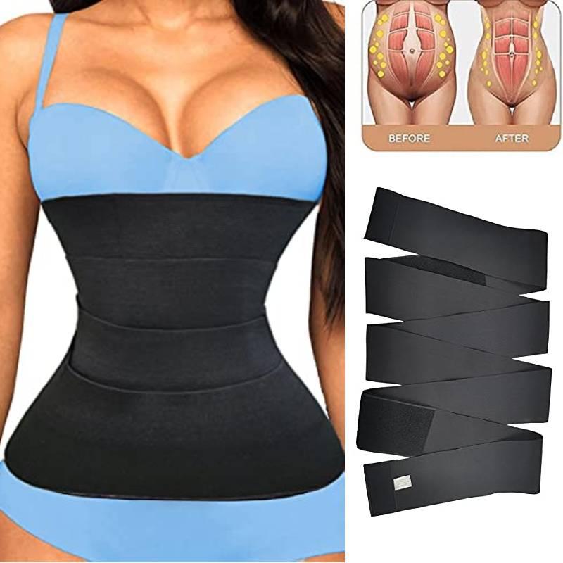Women's Shapers Waist Trainer Snatch Bandage Wrap Women Sweat Sauna Body Shaper Trimmer Belt Corset Tummy Adjustable Strap Band Weight Loss, Black
Women's Shapers Waist Trainer Snatch Bandage Wrap Women Sweat Sauna Body Shaper Trimmer Belt Corset Tummy Adjustable Strap Band Weight Loss, Black