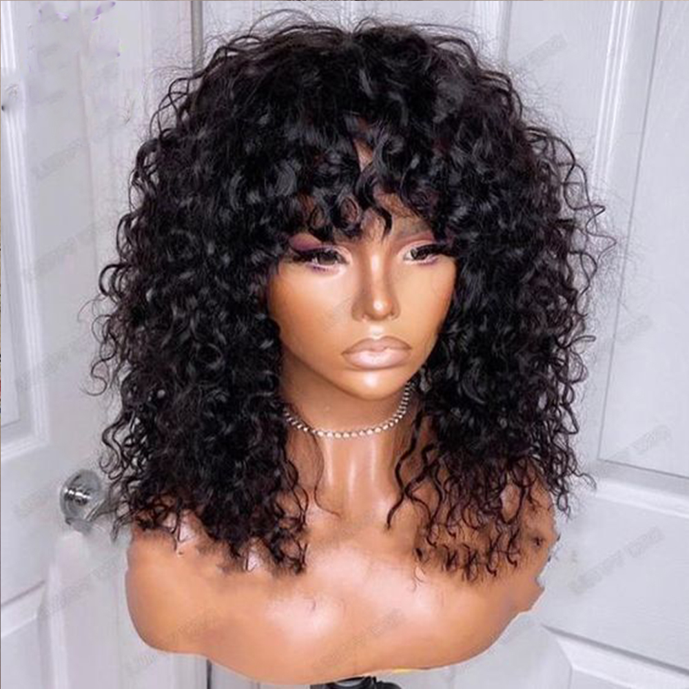 LX Brand Bob Wig Curly Human Hair Wig With Bangs Curly Wig With Bangs Remy 150 Full Machine Wigs Short Bob Human Hair Moxika Hairfac, Default color
LX Brand Bob Wig Curly Human Hair Wig With Bangs Curly Wig With Bangs Remy 150 Full Machine Wigs Short Bob Human Hair Moxika Hairfac, Default color