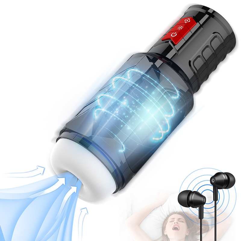 Automatic Masturbators Real Vaginas Sucking Vibrating Vacuum Mouth Blowjob Masturbation Pussy Pocket Cup for Men Male sexy Toys