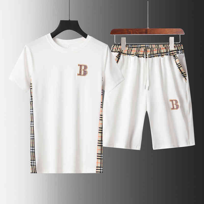 Designer Football Soccer Palms Tracksuit Mens Woman Sportswear Trend Stripe Plaid Splicing Summer Casual Basketball Short Capris Two Piece Set
Designer Football Soccer Palms Tracksuit Mens Woman Sportswear Trend Stripe Plaid Splicing Summer Casual Basketball Short Capris Two Piece Set