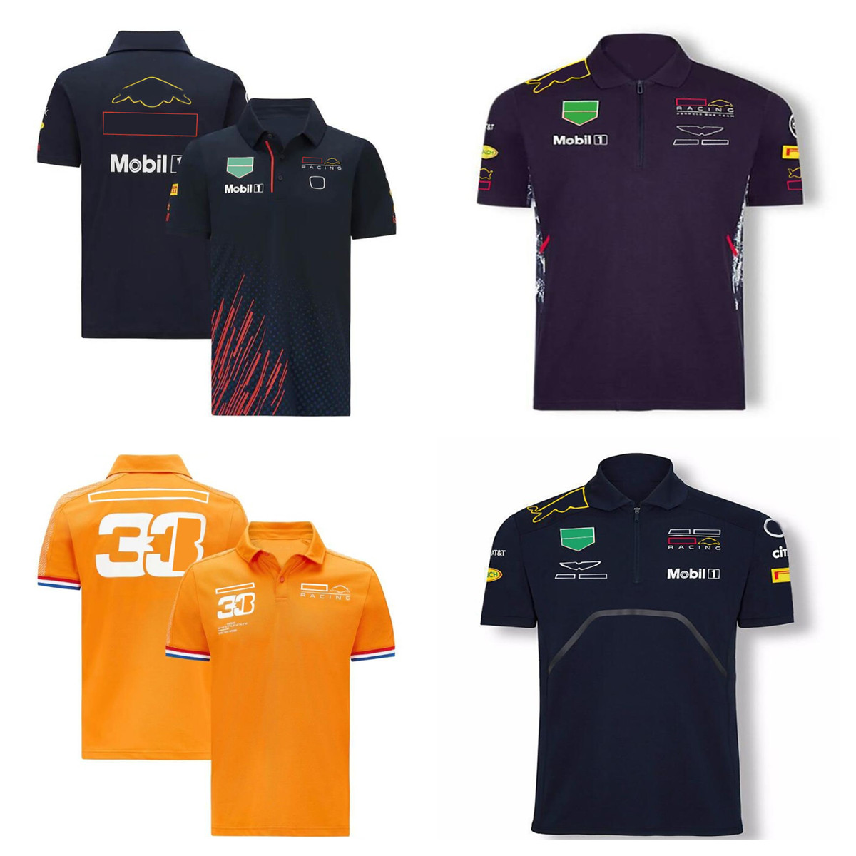 New F1 Formula One racing T-shirt summer round neck sports shirt with the same custom
New F1 Formula One racing T-shirt summer round neck sports shirt with the same custom