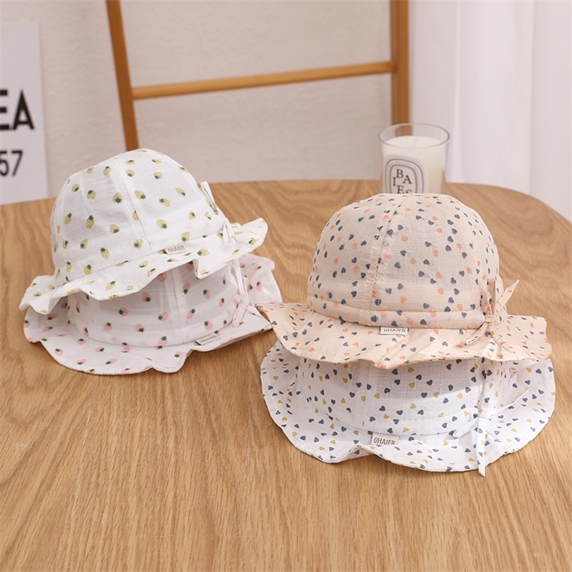 Topi Matahari Putri Musim Panas Bayi Perempuan Ember Pantai Ikatan Simpul Print Nelayan Tabir Surya Luar Ruangan untuk Anak 220611
Topi Matahari Putri Musim Panas Bayi Perempuan Ember Pantai Ikatan Simpul Print Nelayan Tabir Surya Luar Ruangan untuk Anak 220611