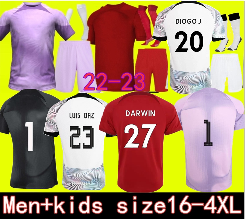 Size S- 22 23 LiverP00L Soccer Jerseys SALAH FIRMINO THIAGO KONATE LVP Football Shirt 2022 2023 VIRGIL Diogo Jota MANE KEITA JONES Thailand quality 11, Kit+sock
Size S- 22 23 LiverP00L Soccer Jerseys SALAH FIRMINO THIAGO KONATE LVP Football Shirt 2022 2023 VIRGIL Diogo Jota MANE KEITA JONES Thailand quality 11, Kit+sock