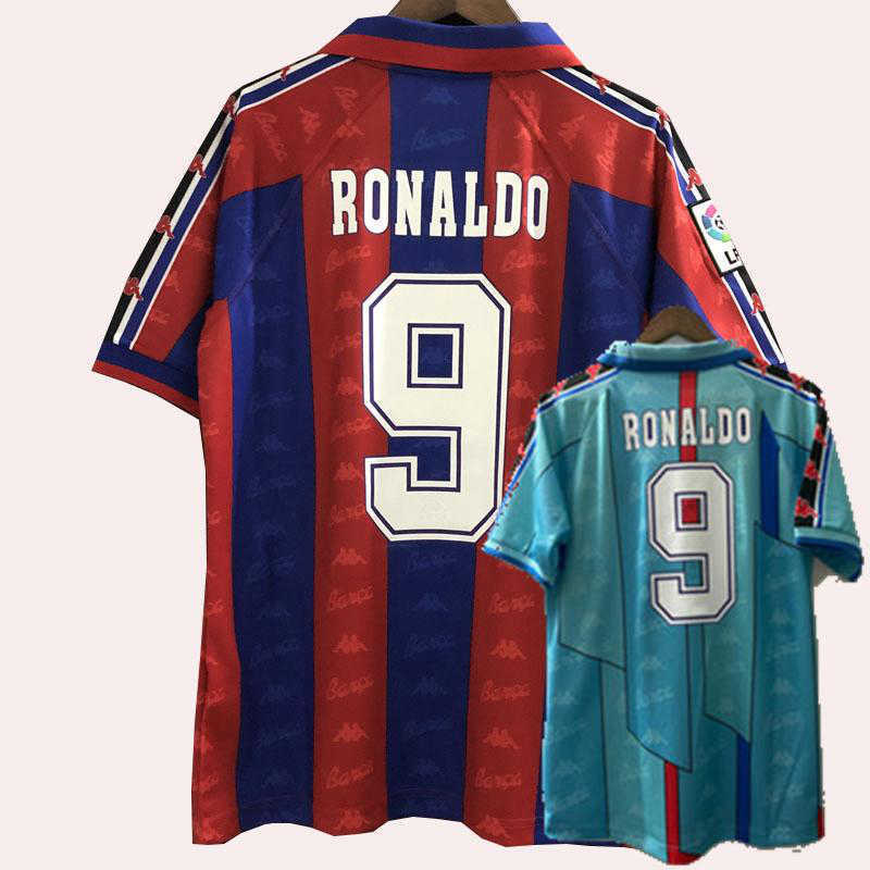 Retro classic 1996 1997 RONALDO STOITCHKOV RIVALDO Pizzi Luis Enrique Figo Giovanni GUARDIOLA soccer jerseys 96/97 Retro football shirt, 96/97 home
Retro classic 1996 1997 RONALDO STOITCHKOV RIVALDO Pizzi Luis Enrique Figo Giovanni GUARDIOLA soccer jerseys 96/97 Retro football shirt, 96/97 home