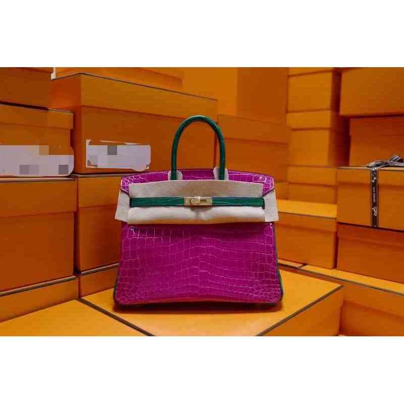 Birkins Bags High Version Full Manual Hcp Package Bk25cm Nile Crocodile Skin Peach Red 6q Emerald Green 5j, Beige
Birkins Bags High Version Full Manual Hcp Package Bk25cm Nile Crocodile Skin Peach Red 6q Emerald Green 5j, Beige
