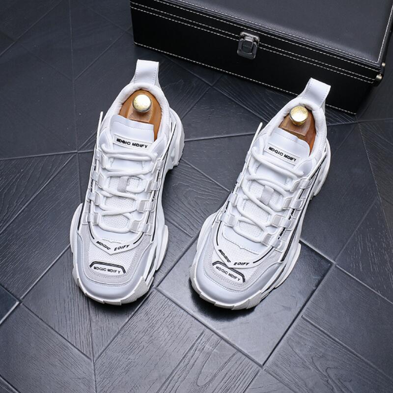 2022 mens sale comfortable men boots Fashionable hot causal fashion Breathable Light leather Zapatos Hombre b6