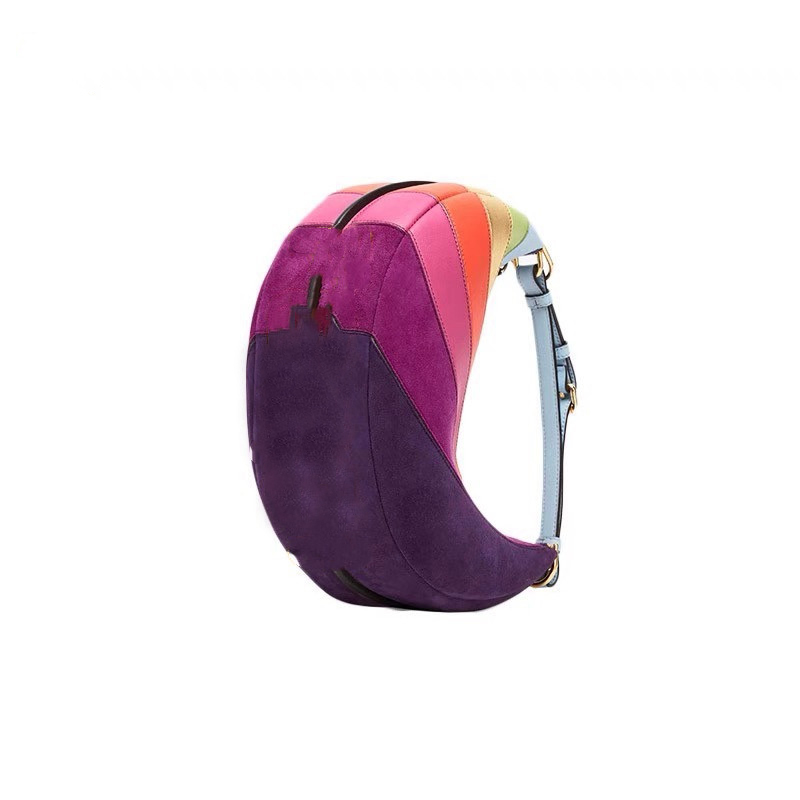 High Quality Women's Fashion Rainbow Underarm Bags Famous Designer Bags Big Ladies One Shoulder Classic Leather Messenger Wallet Handbags Bottom With Logo, Multi-color
High Quality Women's Fashion Rainbow Underarm Bags Famous Designer Bags Big Ladies One Shoulder Classic Leather Messenger Wallet Handbags Bottom With Logo, Multi-color