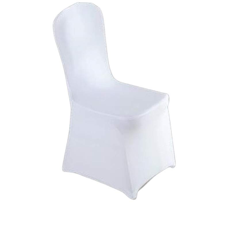 White Polyester Spandex Wedding Party Chair Covers for Weddings Banquet Folding Hotel Decoration
White Polyester Spandex Wedding Party Chair Covers for Weddings Banquet Folding Hotel Decoration