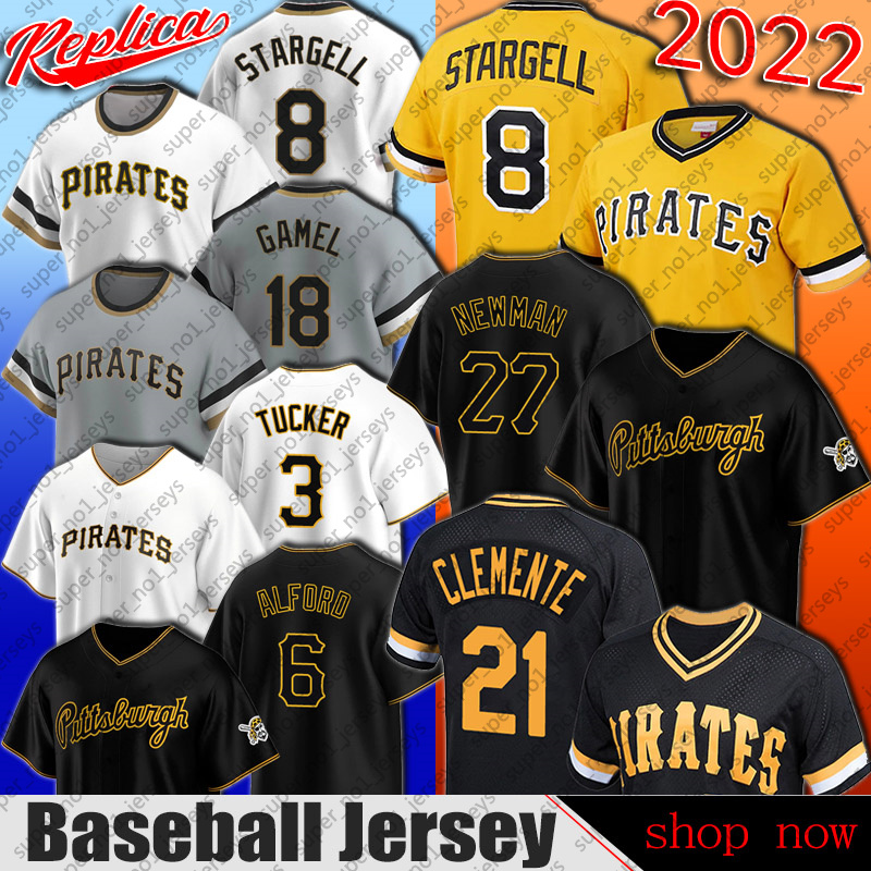 Pirates 21 Roberto Clemente 8 Willie Stargell jersey baseball throwback Kevin Newman Anthony Alford Cole Tucker jerseys Pittsburgh Roberto Perez Ben Gamel David, Custom jersey (hd)
Pirates 21 Roberto Clemente 8 Willie Stargell jersey baseball throwback Kevin Newman Anthony Alford Cole Tucker jerseys Pittsburgh Roberto Perez Ben Gamel David, Custom jersey (hd)
