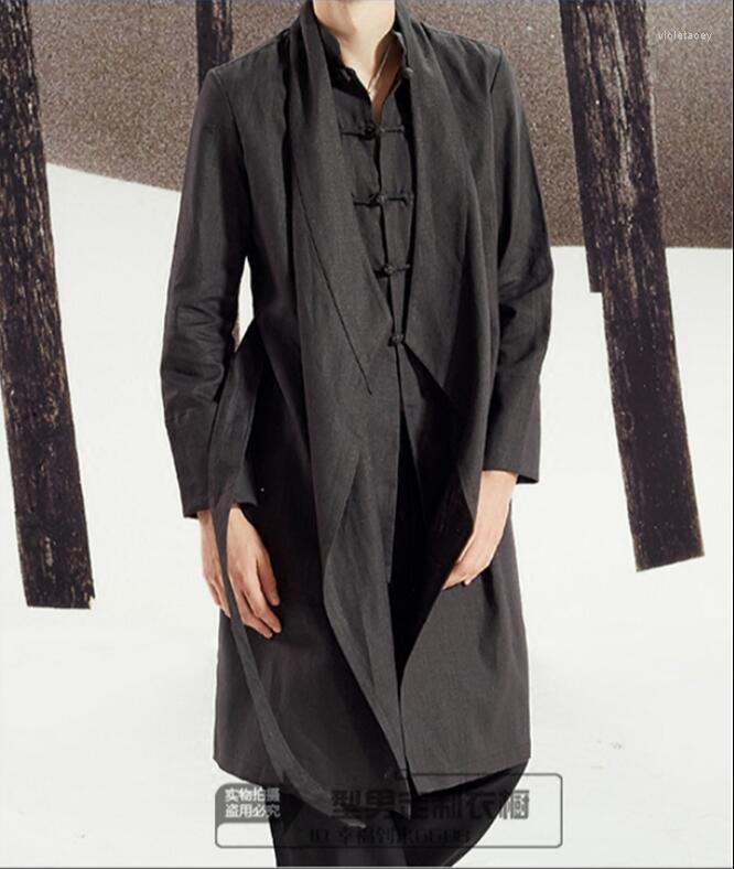Men' Trench Coats -5XL 2022 Men' Clothing Fashion Slim Hair Stylist Medium Length Coat Cotton Linen Singer CostumesMen' Viol22, Black
Men' Trench Coats -5XL 2022 Men' Clothing Fashion Slim Hair Stylist Medium Length Coat Cotton Linen Singer CostumesMen' Viol22, Black