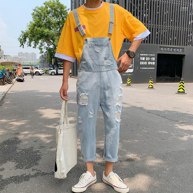 Men's Jeans 2022 Ripped Jumpsuit Overalls Ankle-Length Male Denim Fashion Mens Bib, Sky blue
Men's Jeans 2022 Ripped Jumpsuit Overalls Ankle-Length Male Denim Fashion Mens Bib, Sky blue