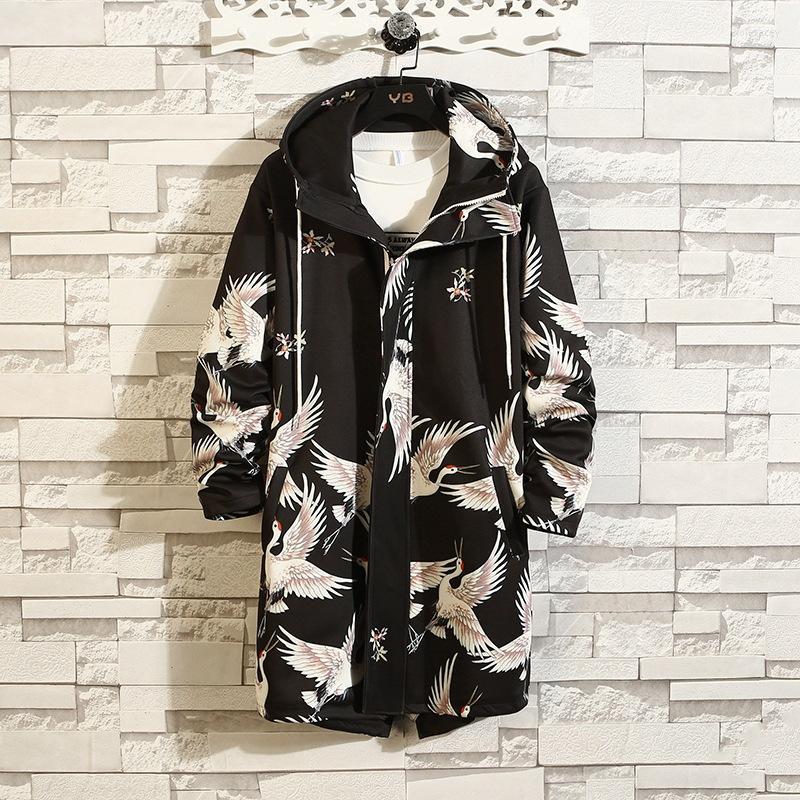 Men' Trench Coats Chinese Style Windbreaker Men' Long Thick Trendy Kimono Jacket Casual Loose Floating Robe MenMen' Viol22, Dark grey
Men' Trench Coats Chinese Style Windbreaker Men' Long Thick Trendy Kimono Jacket Casual Loose Floating Robe MenMen' Viol22, Dark grey
