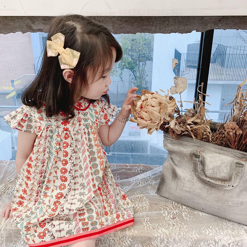 Girl's Dresses Girls 2022 Summer Little Girl Floral Dress Sweet Wind Small Fresh Princess Kids Clothes 3-7 YearsGirl's, Red
Girl's Dresses Girls 2022 Summer Little Girl Floral Dress Sweet Wind Small Fresh Princess Kids Clothes 3-7 YearsGirl's, Red