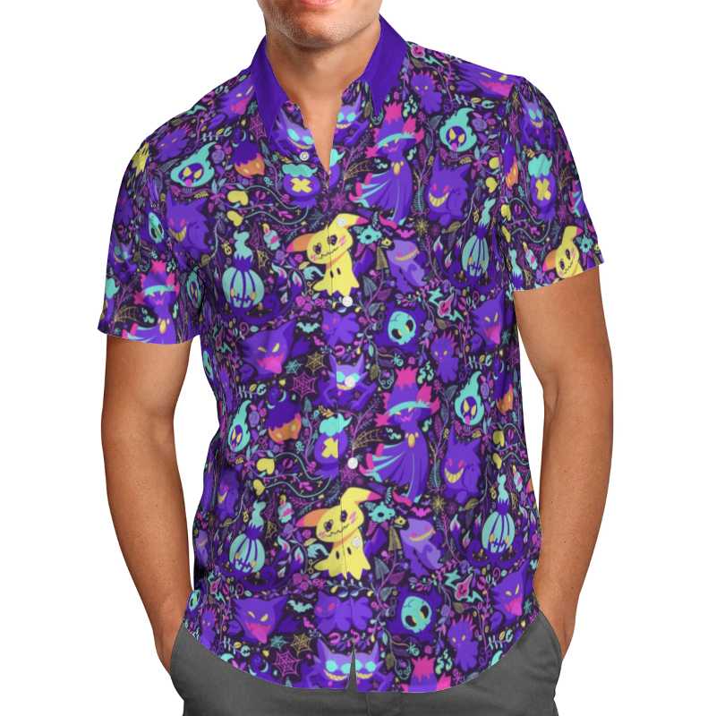 Men's Casual Shirts Purple Anime 3D Print Beach Hawaiian 2022 Summer Shirt Short Sleeve Streetwear Oversized 5XL Camisa Social Chemise Homme, White;black
Men's Casual Shirts Purple Anime 3D Print Beach Hawaiian 2022 Summer Shirt Short Sleeve Streetwear Oversized 5XL Camisa Social Chemise Homme, White;black