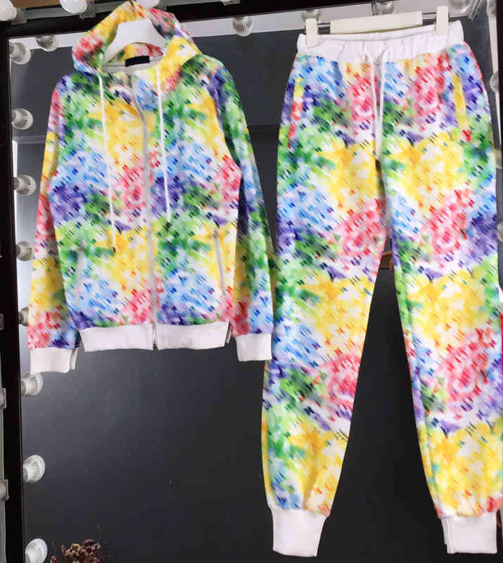 Womens Two Piece Pants Fashion Brand High Quality Classic Logo Print Zip Cardigan Jacket With Colorful Casual Trousers 2 Piece Sets Luxury Designer Tracksuits 0912, 12
Womens Two Piece Pants Fashion Brand High Quality Classic Logo Print Zip Cardigan Jacket With Colorful Casual Trousers 2 Piece Sets Luxury Designer Tracksuits 0912, 12