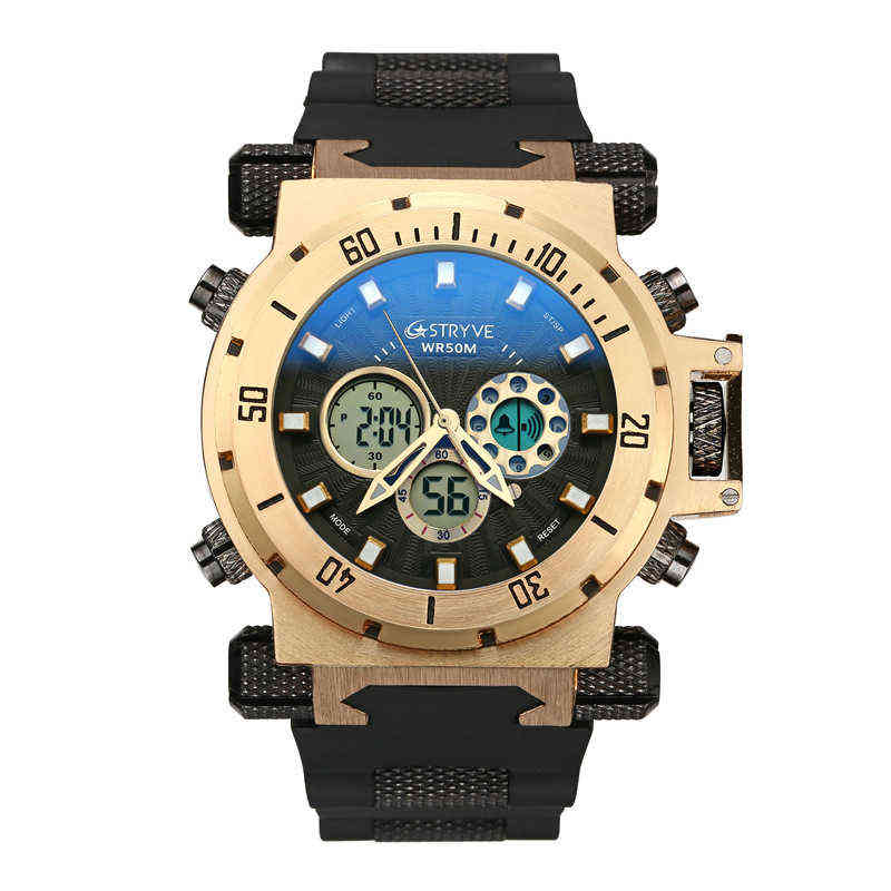 huiya06 Watch Electronic 3 Eyes Quartz Skeleton Men's Watch 8130 LJ201124 Watchet
huiya06 Watch Electronic 3 Eyes Quartz Skeleton Men's Watch 8130 LJ201124 Watchet