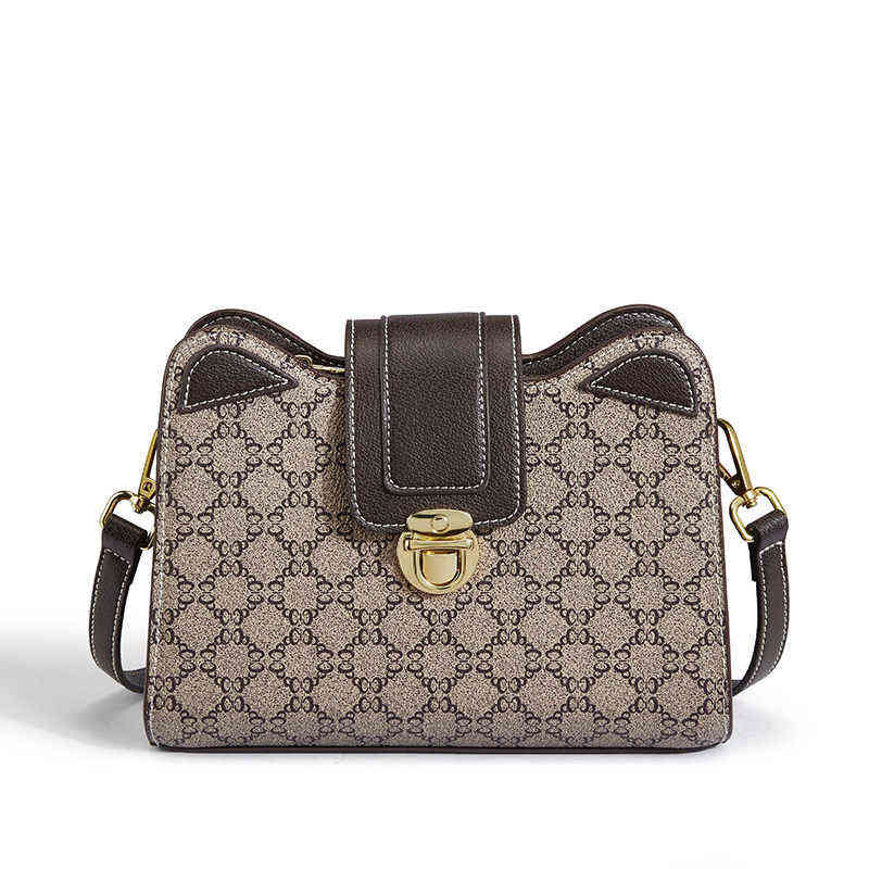 Handbag Haodun bag women's new light luxury printing bucket bag multi compartment messenger versatile shoulder bag women's small, Mocca zong
Handbag Haodun bag women's new light luxury printing bucket bag multi compartment messenger versatile shoulder bag women's small, Mocca zong