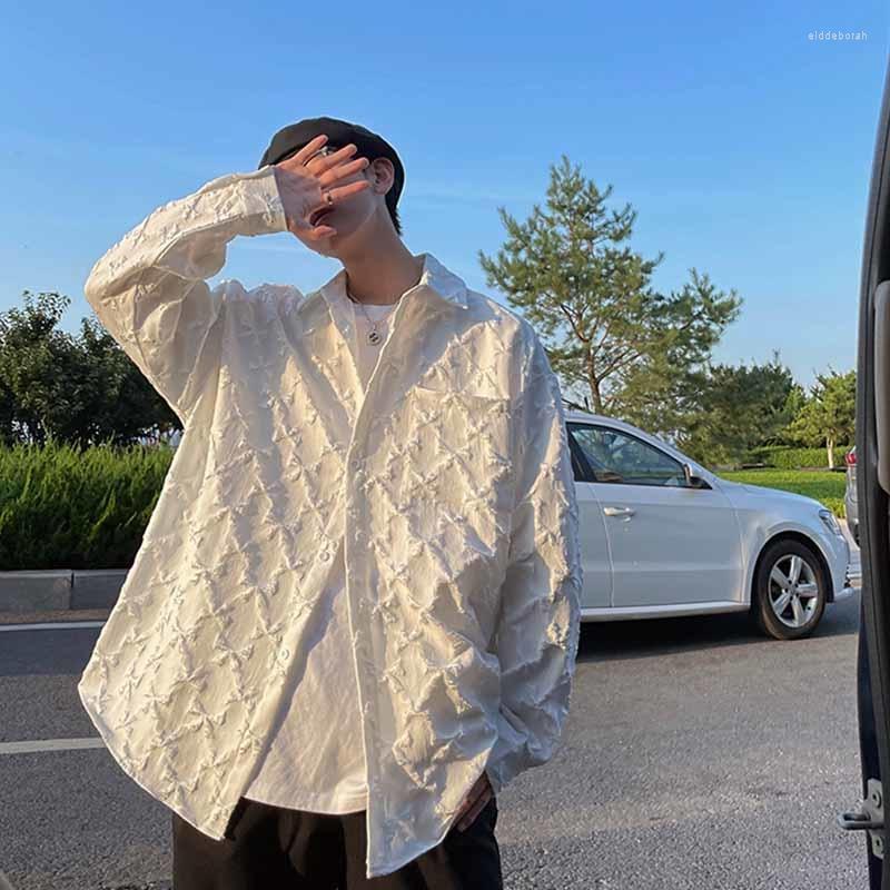 Men's Dress Shirts Arrivals Men's Wear High Sense Fried Street Ruffian Handsome Shirt Spring Autumn Loose Wrinkle Relief WhiteMen's Eldd, White
Men's Dress Shirts Arrivals Men's Wear High Sense Fried Street Ruffian Handsome Shirt Spring Autumn Loose Wrinkle Relief WhiteMen's Eldd, White