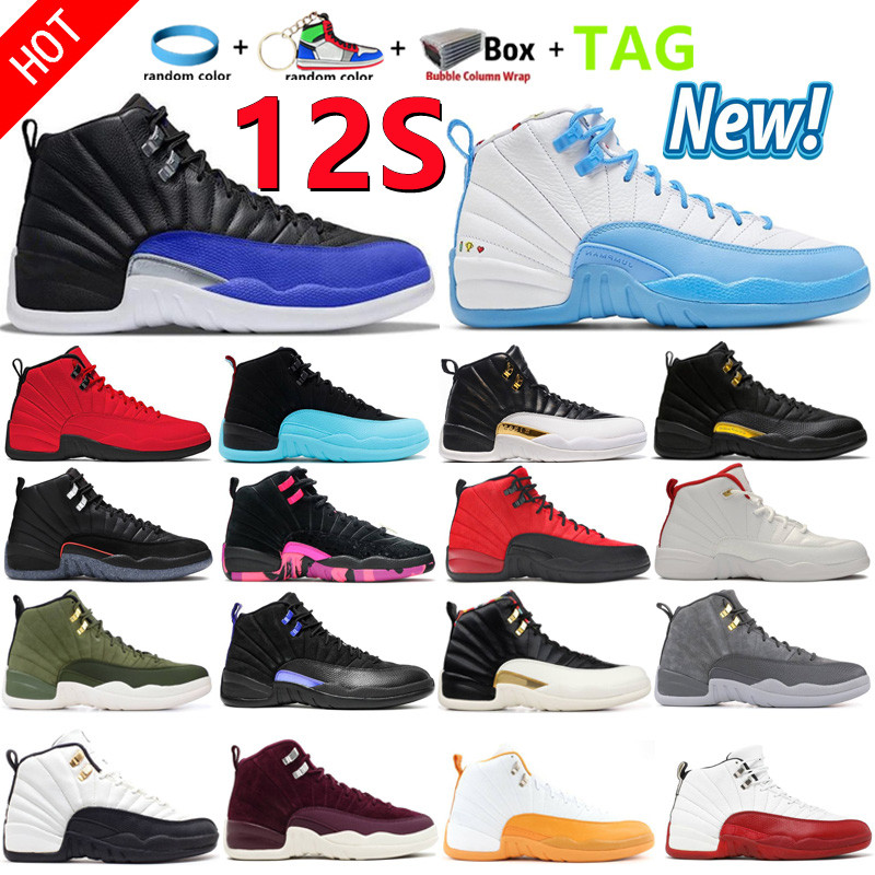 New 12S 12 XII Basketball Shoes Twist Grind Flu Game University Gold Gamma Racer Blue Dark Concord Royalty Indigo Game Royal Taxi French
New 12S 12 XII Basketball Shoes Twist Grind Flu Game University Gold Gamma Racer Blue Dark Concord Royalty Indigo Game Royal Taxi French