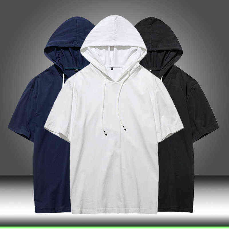 2022 Summer Men tshirt Casual Solid Loose Hooded Tops Tees Shirts Male New Sportswear Hoodie Short Sleeve Mens T-shirt Clothing L220607, Dt42grey
2022 Summer Men tshirt Casual Solid Loose Hooded Tops Tees Shirts Male New Sportswear Hoodie Short Sleeve Mens T-shirt Clothing L220607, Dt42grey