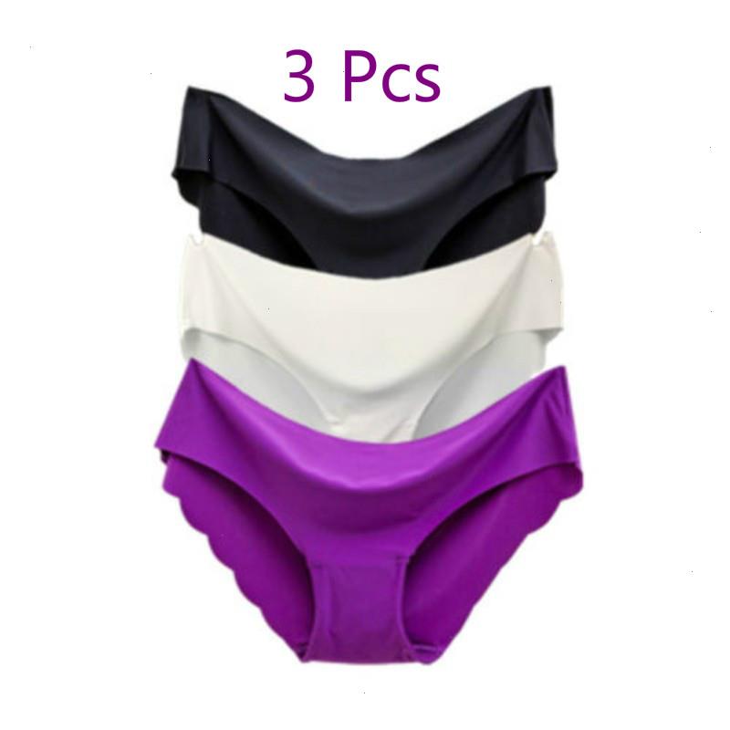 3 Pcs Set Solid Ladies Women Seamless Panties Ice Silk Underwear G String Sexy Comfortable Breathable, Style 2
3 Pcs Set Solid Ladies Women Seamless Panties Ice Silk Underwear G String Sexy Comfortable Breathable, Style 2