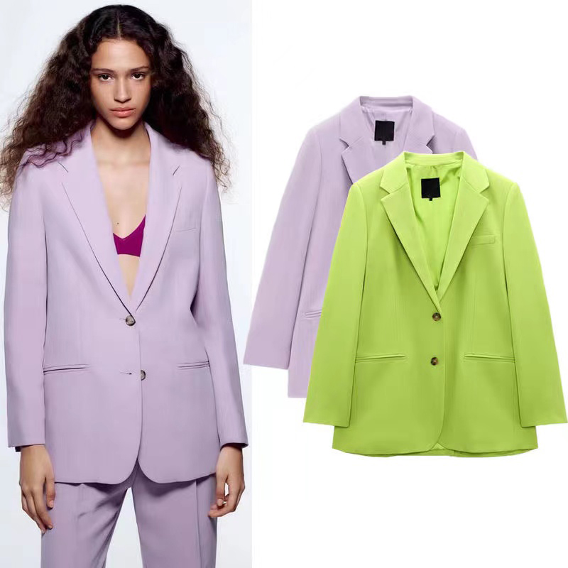 T8046 Womens Suits & Blazers Tide Brand High-Quality Retro Fashion designer Pure color Series Suit Jacket Lion Double-Breasted Slim Plus Size Women's Clothing, Pink
T8046 Womens Suits & Blazers Tide Brand High-Quality Retro Fashion designer Pure color Series Suit Jacket Lion Double-Breasted Slim Plus Size Women's Clothing, Pink
