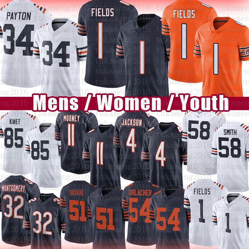 1 Justin Fields Football Jersey Walter Payton Darnell Mooney Roquan Smith Cole Kmet Eddie Jackson David Montgomery Brian Urlacher Robert Quinn Cody Whitehair Tonga, Youth size s-xl(pqj)
1 Justin Fields Football Jersey Walter Payton Darnell Mooney Roquan Smith Cole Kmet Eddie Jackson David Montgomery Brian Urlacher Robert Quinn Cody Whitehair Tonga, Youth size s-xl(pqj)