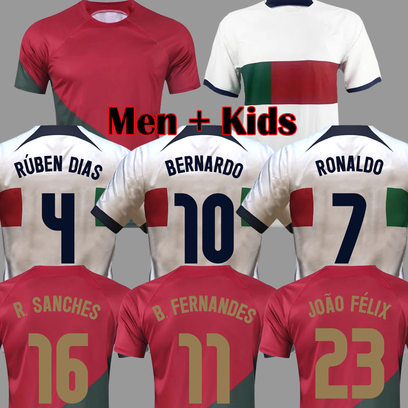 2022 JOAO FELIX Portuguese soccer jersey SANCHES RUBEN NEVES football shirt BERNARDO BRUNO FERNANDES camisa de futebol men kits kids equipment top quality, Kids home
2022 JOAO FELIX Portuguese soccer jersey SANCHES RUBEN NEVES football shirt BERNARDO BRUNO FERNANDES camisa de futebol men kits kids equipment top quality, Kids home