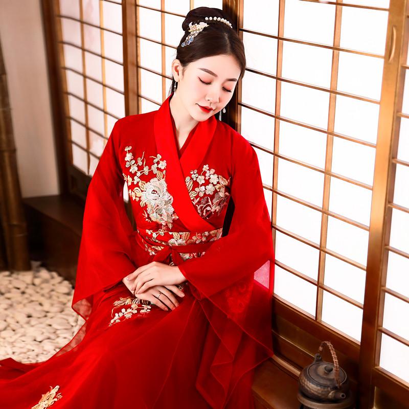 Stage Wear Ancient Chinese Hanfu Dress Red Fairy Dresses Women Plus Size Tang Dynasty Dance Costume National Outfit SL5108Stage
Stage Wear Ancient Chinese Hanfu Dress Red Fairy Dresses Women Plus Size Tang Dynasty Dance Costume National Outfit SL5108Stage
