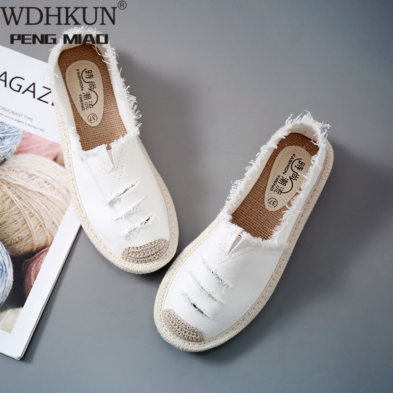 Summer Breathable Canvas Fashion Slip On Lazy Ladies Loafers Flats Shoe Casual Womens Shoes 220613, White
Summer Breathable Canvas Fashion Slip On Lazy Ladies Loafers Flats Shoe Casual Womens Shoes 220613, White