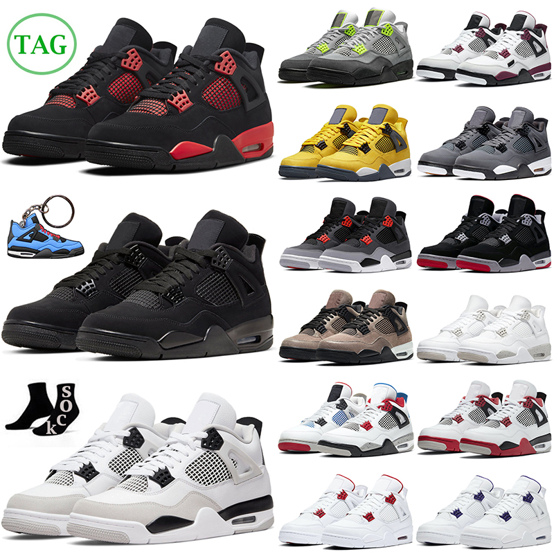 OG Retro 4 Basketball Shoes Jumpman 4s Military Black Cat Midnight Navy Bred White Oreo Red Thunder Sail Men Women Trainers Outdoor Mens Sports Sneakers, 4s metallic red
OG Retro 4 Basketball Shoes Jumpman 4s Military Black Cat Midnight Navy Bred White Oreo Red Thunder Sail Men Women Trainers Outdoor Mens Sports Sneakers, 4s metallic red