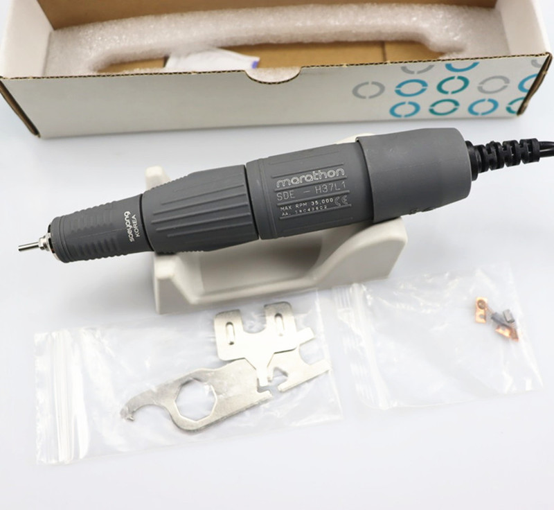 STRONG 210 45000RPM 35K & 45K RPM Dental LAB MARATHON Micromotor Polishing Handpiece 2.35mm SDE-H37LN H37L1 102L 105L 220711