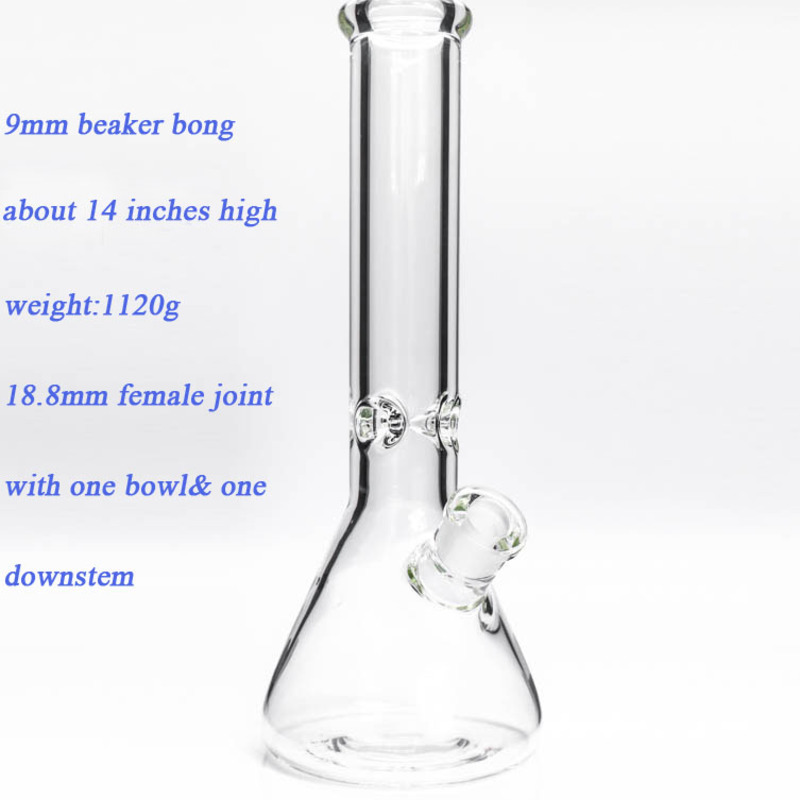 Thick Glass Bongs Hookahs 35CM Beaker Base Glass Bong Super Heavy Classical Design Water Bongs 9mm Thick with Smoking Accessories
Thick Glass Bongs Hookahs 35CM Beaker Base Glass Bong Super Heavy Classical Design Water Bongs 9mm Thick with Smoking Accessories